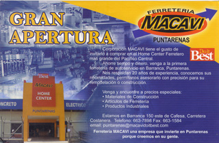 Ferreteria Macavi